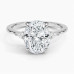 Aria Three Stone with 2.5ct Oval Certified Lab Diamond