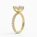 Grand Perfect Fit Three-Quarter with 3ct Round Certified Lab Diamond