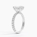 Grand Perfect Fit Three-Quarter with 2.5ct Oval Certified Lab Diamond