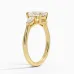 Opera Three Stone with 2ct Oval Certified Lab Diamond