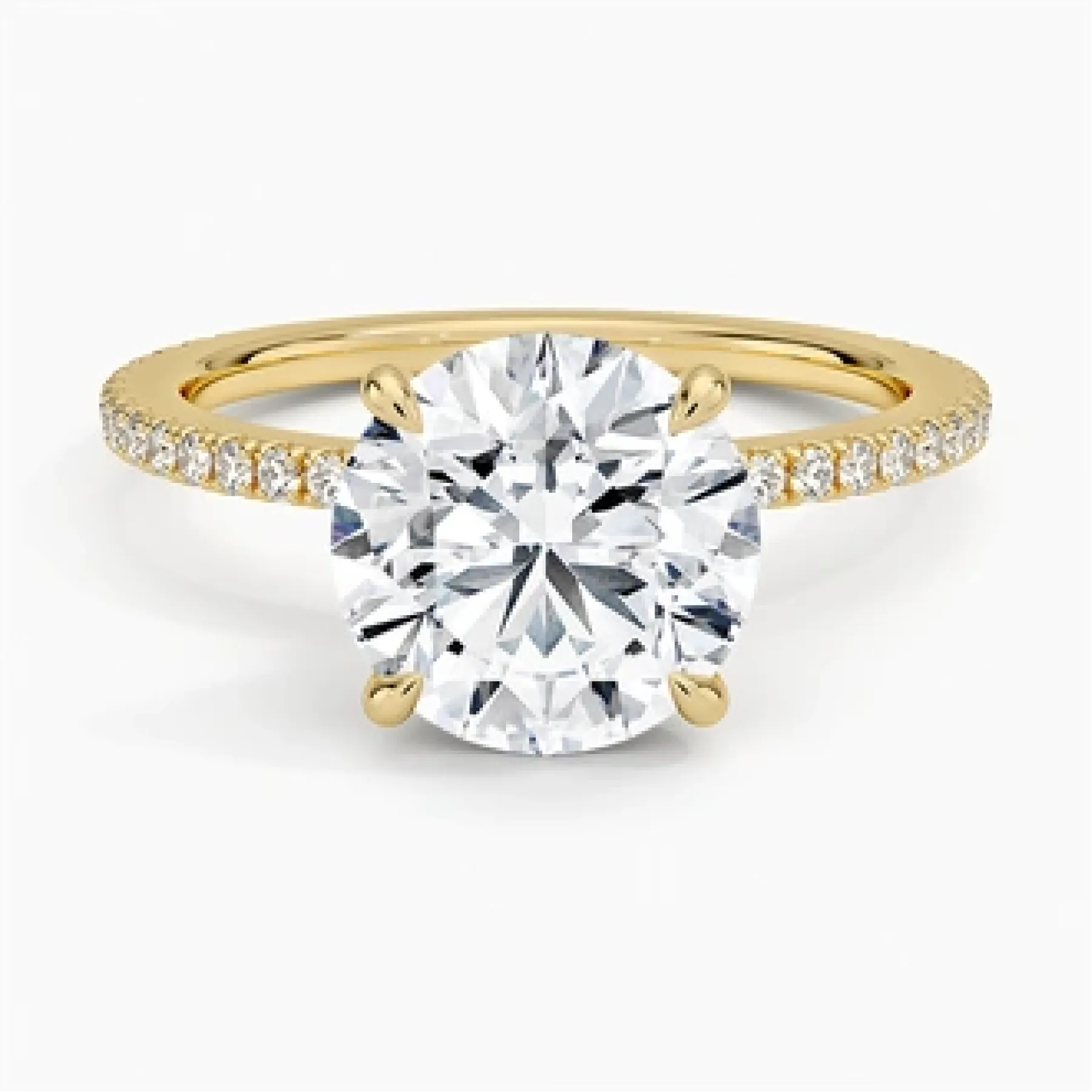 Demi with 2.5ct Round Certified Lab Diamond