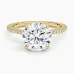 Demi with 2.5ct Round Certified Lab Diamond
