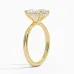 Freesia Hidden Halo with 3ct Oval Certified Lab Diamond