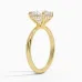 Freesia Hidden Halo with 3ct Round Certified Lab Diamond