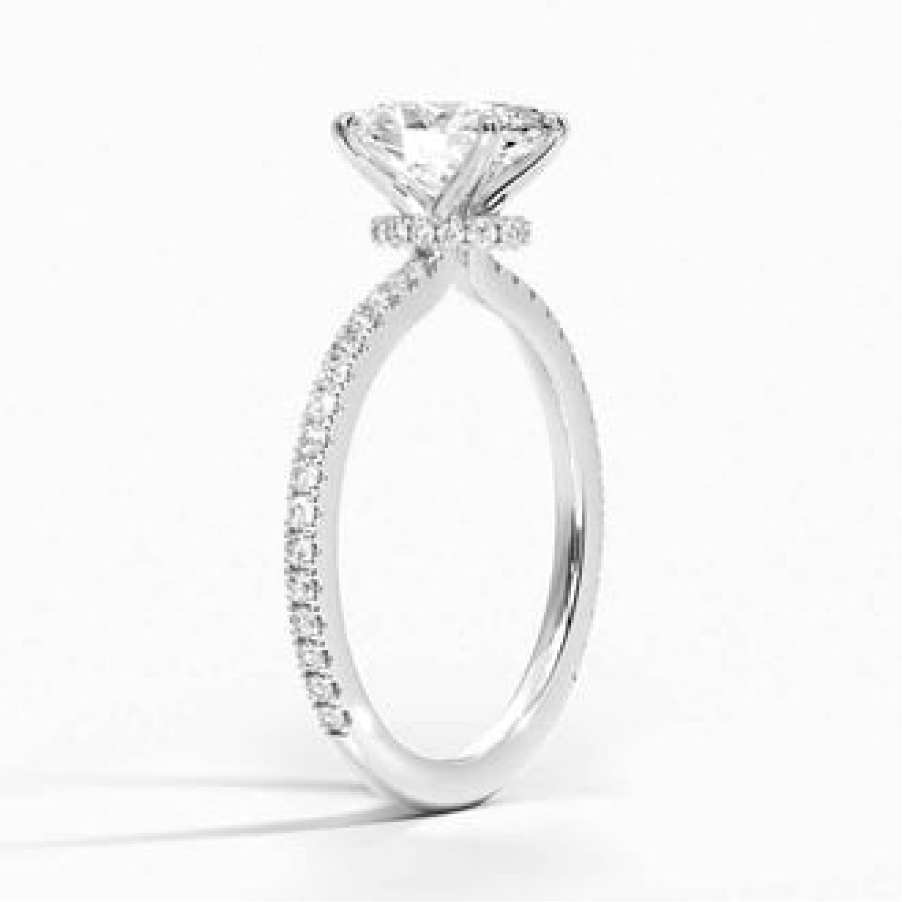 Demi with 1.5ct Oval Certified Lab Diamond