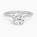 Demi with 1.5ct Round Certified Natural Diamond