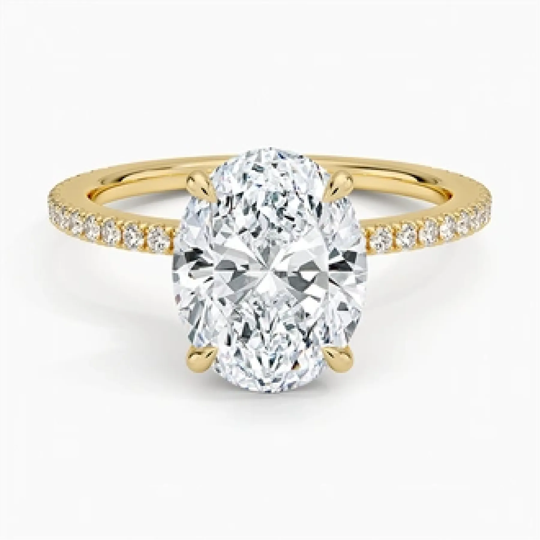 Demi with 2.5ct Oval Certified Lab Diamond