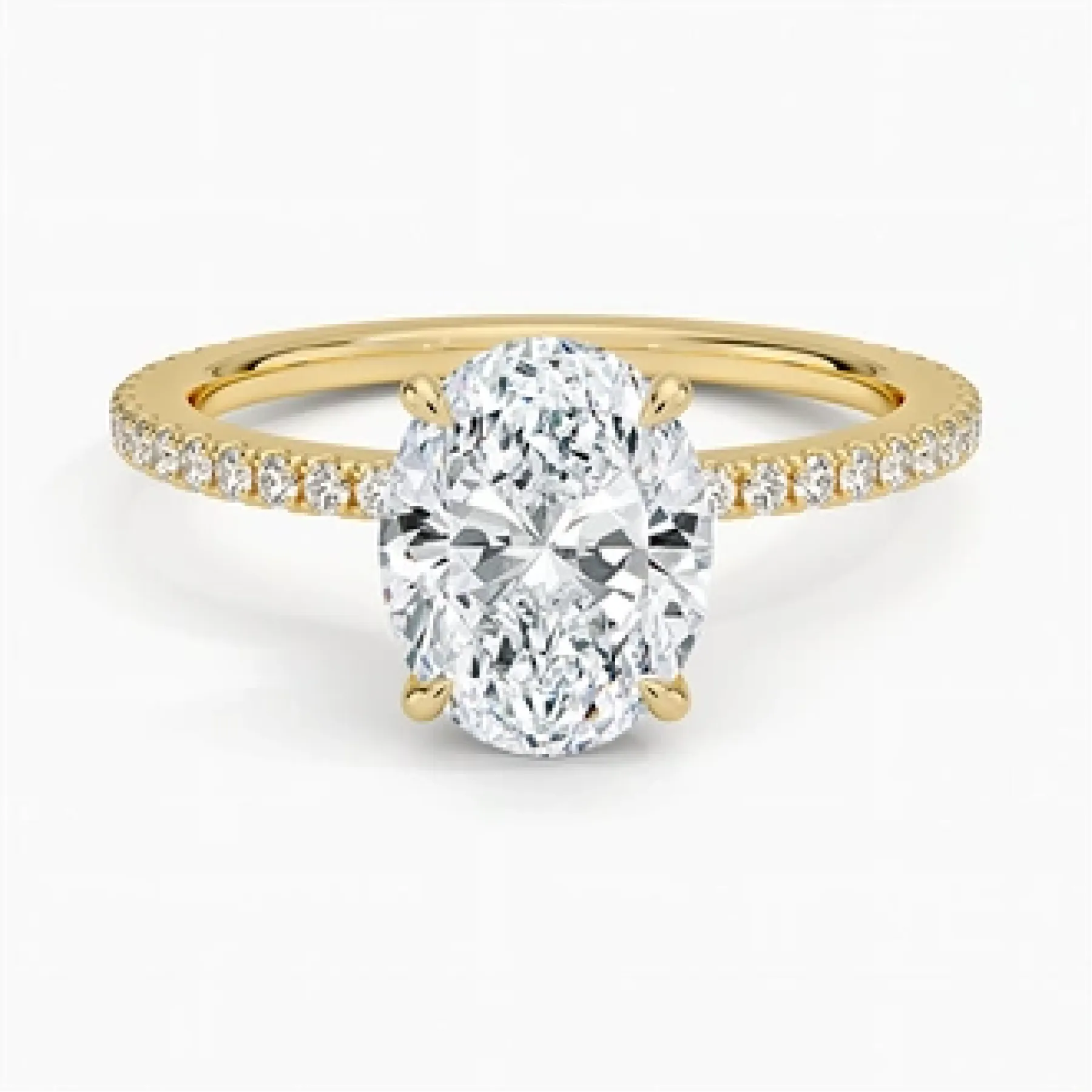 Demi with 2ct Oval Certified Lab Diamond