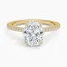 Demi with 2ct Oval Certified Lab Diamond