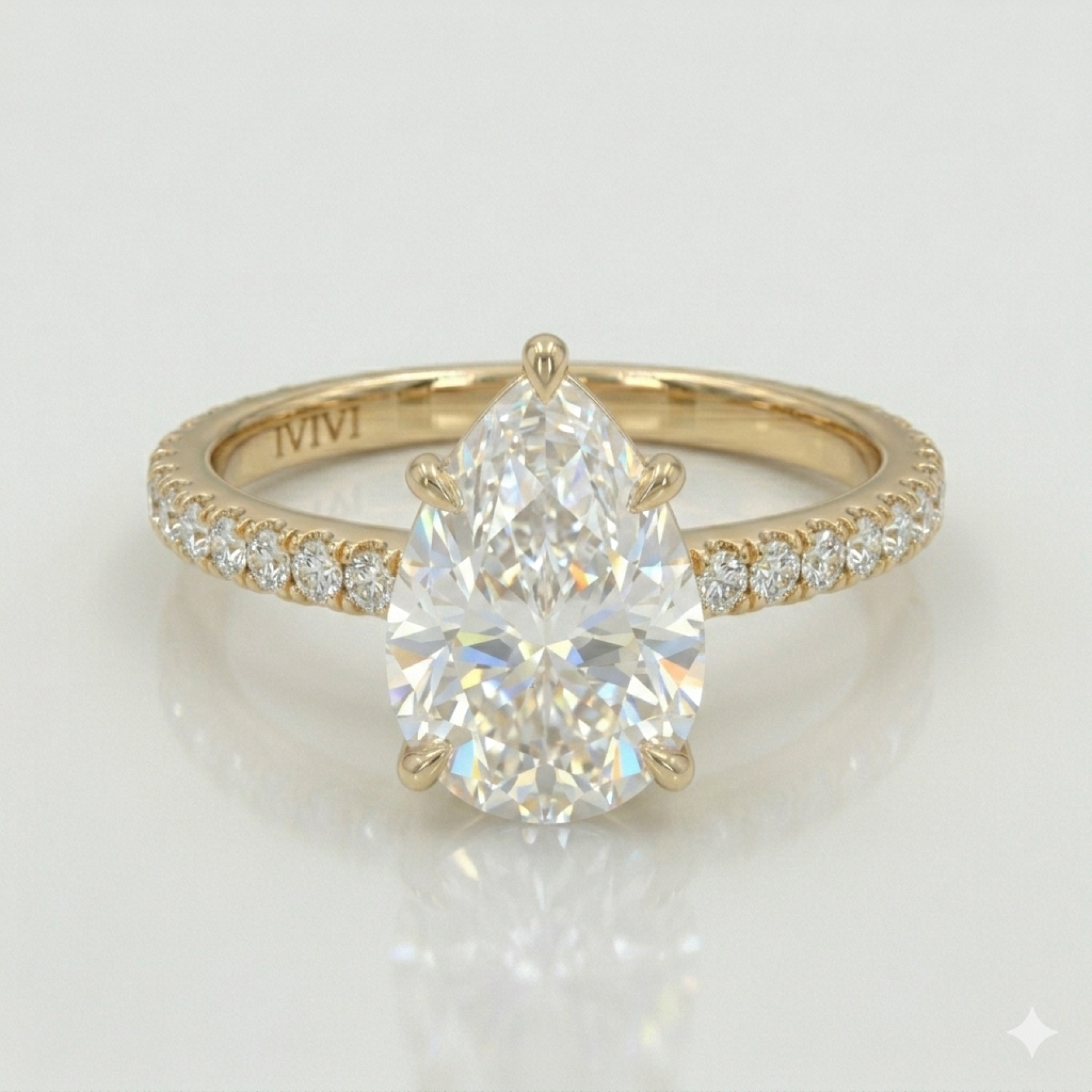 Demi with 2.5ct Round Certified Lab Diamond
