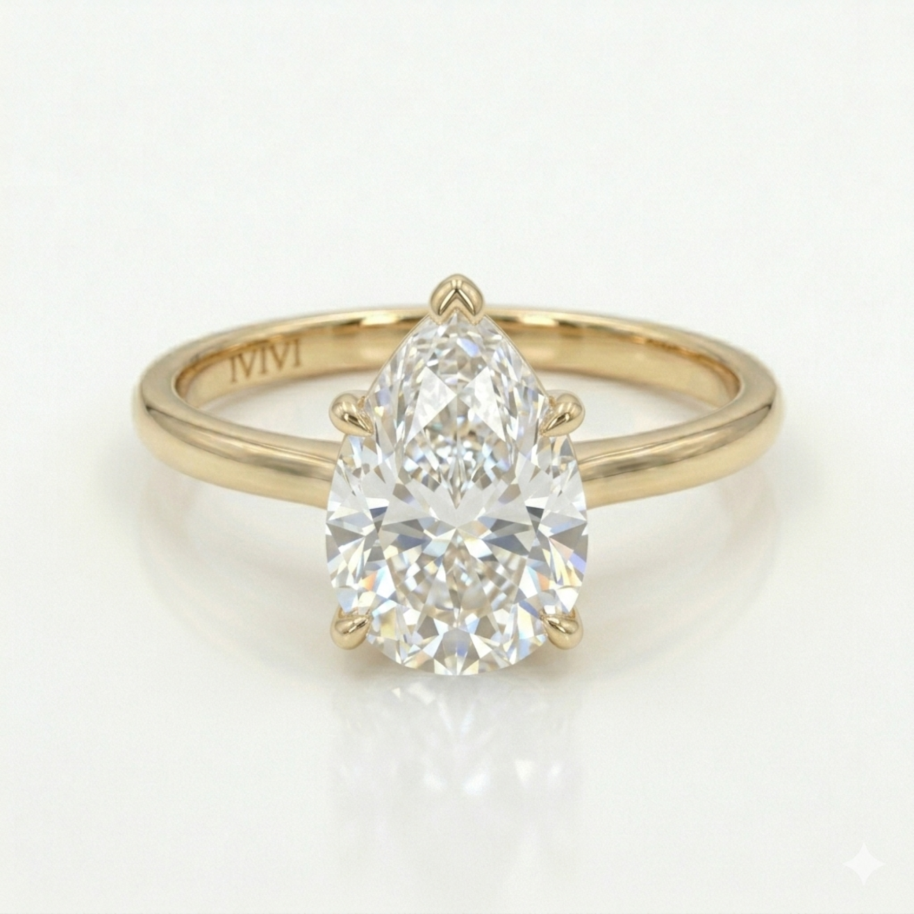 Demi with 1.5ct Round Certified Natural Diamond