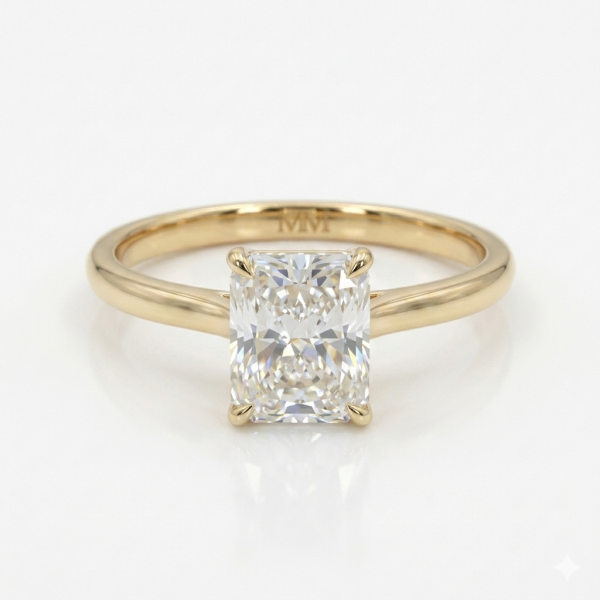 Demi with 2ct Oval Certified Lab Diamond