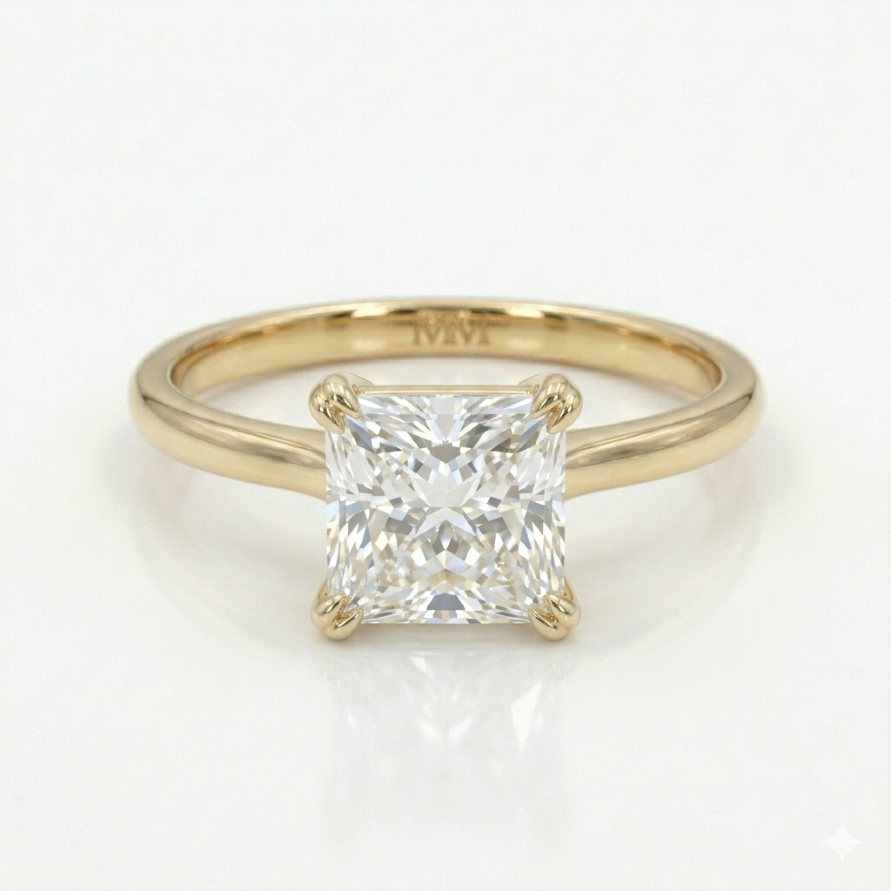 Demi with 2.5ct Oval Certified Lab Diamond