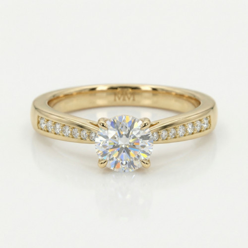 Secret Halo with 2ct Oval Certified Lab Diamond